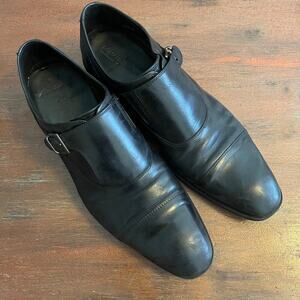 Donald J Pliner Sergio Monk Strap Men's Leather Shoes  Size 13M